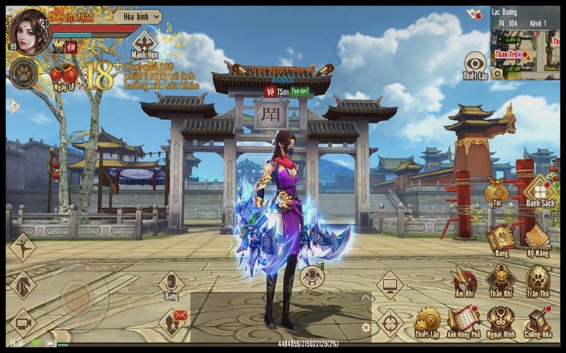 Các trang bị hiếm được nâng lên cấp độ cao của game Tân Thiên Long Mobile
